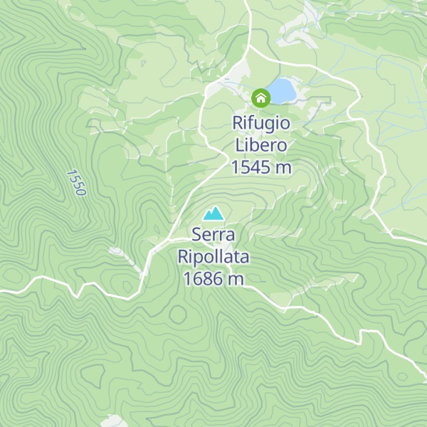 Map of Serra Ripollata