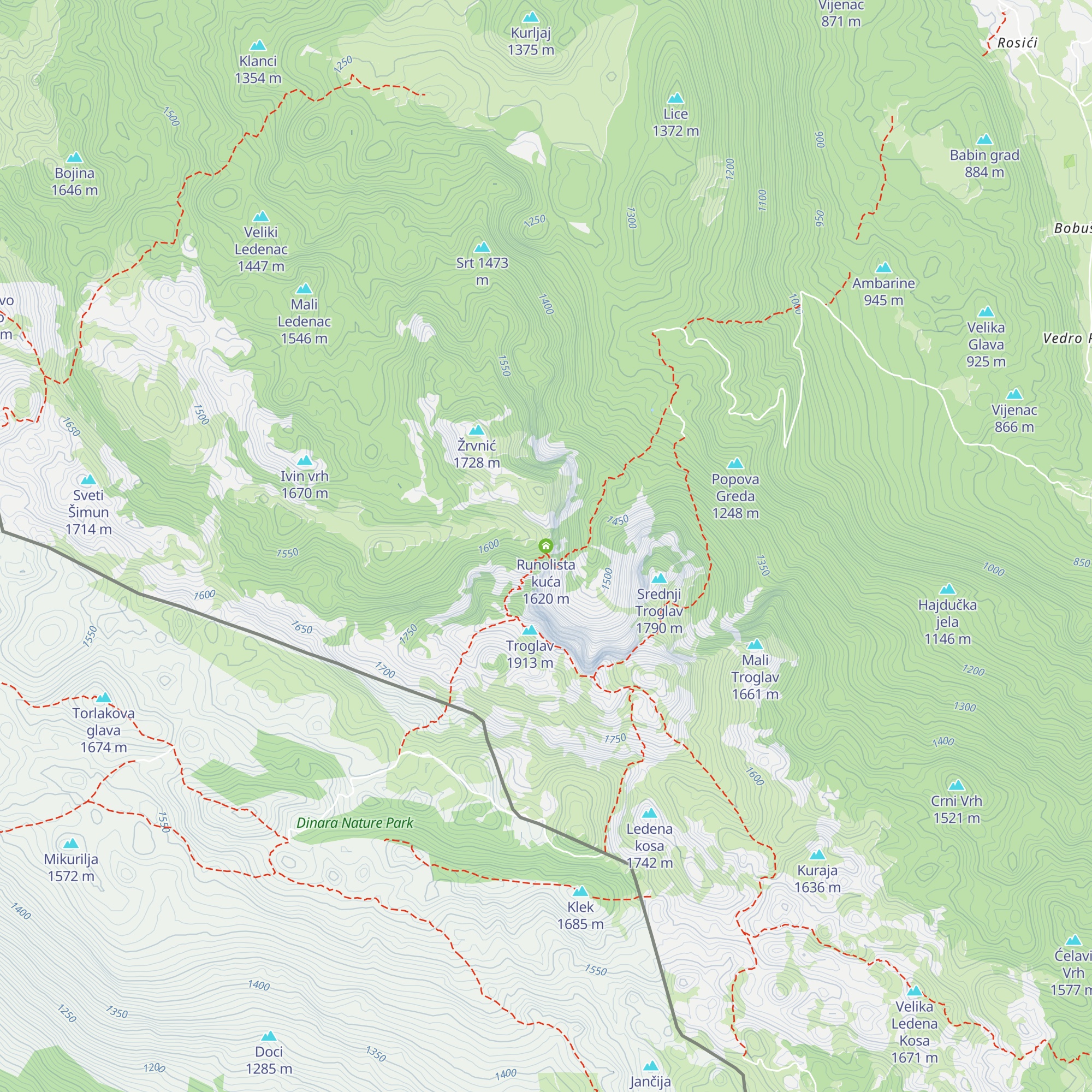 Runolista kuća map