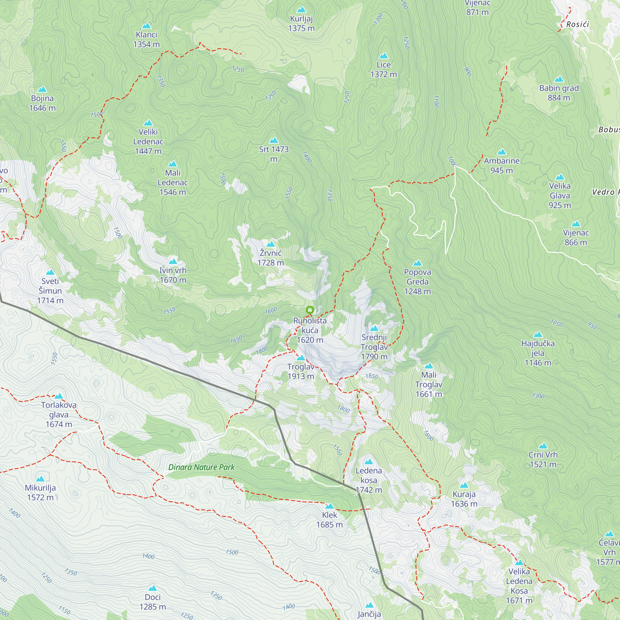 Runolista kuća map