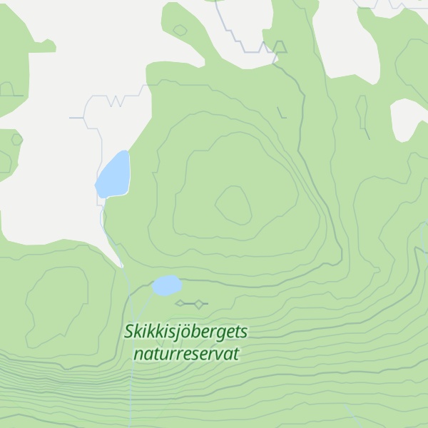 Map of Skikkisjöberget