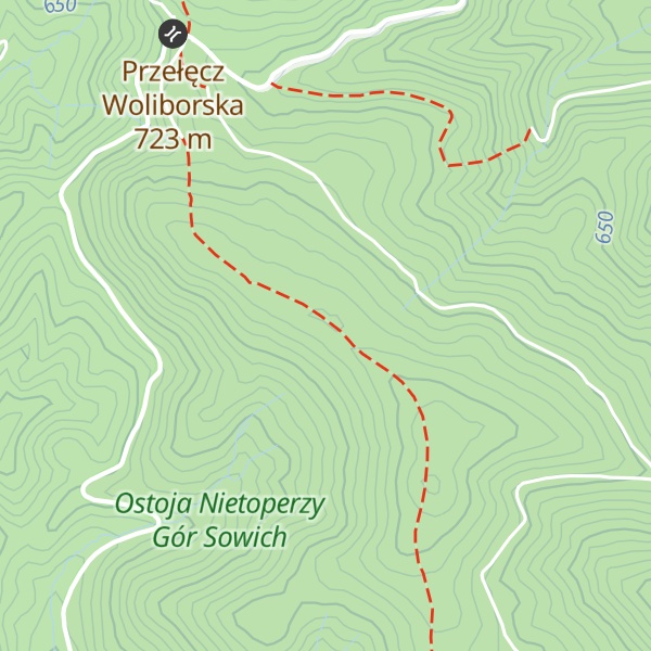 Map of Zległe