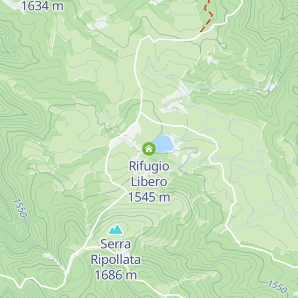 Map of Rifugio Libero