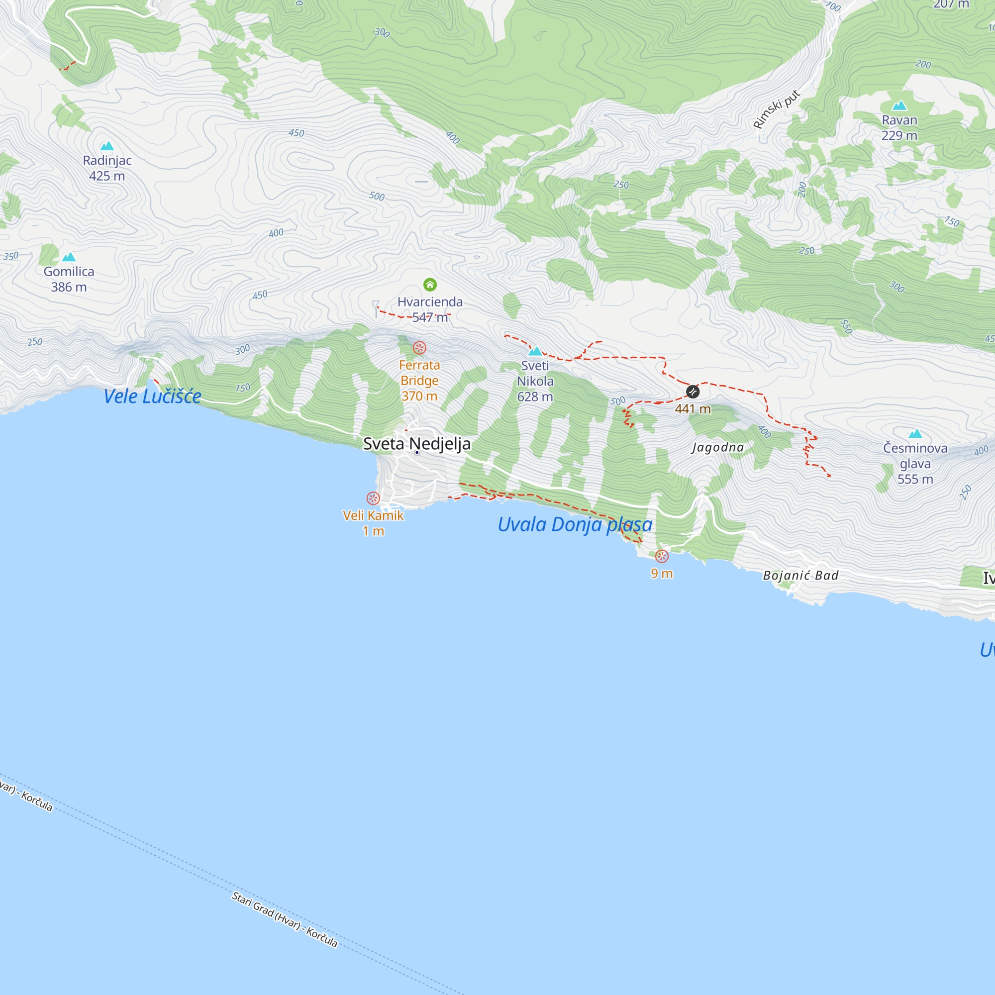 Cliffbase map