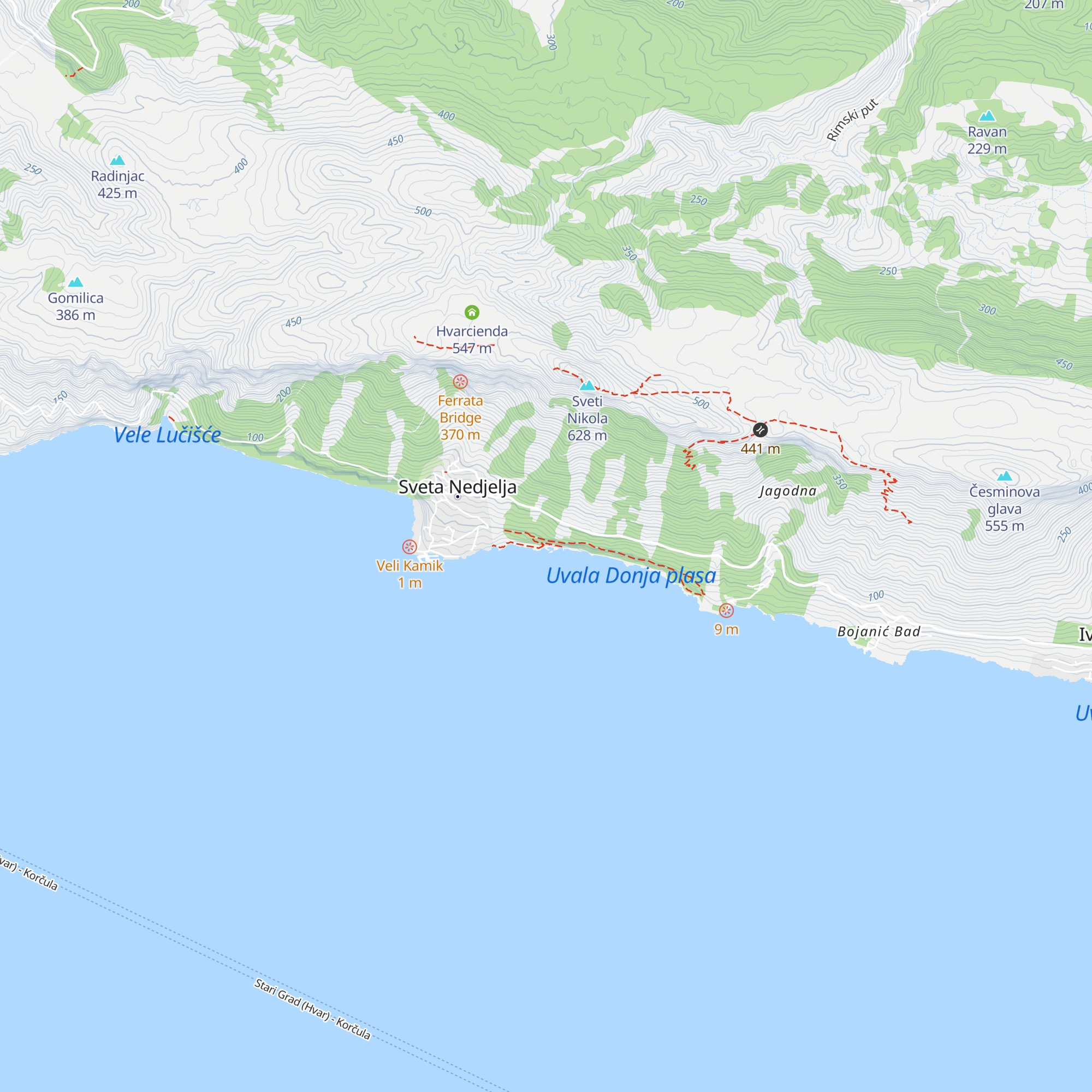 Cliffbase map