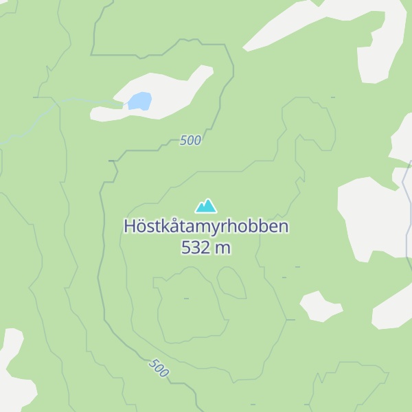 Map of Höstkåtamyrhobben