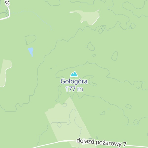 Map of Gołogóra
