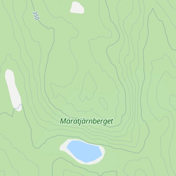 Map of Märatjärnberget
