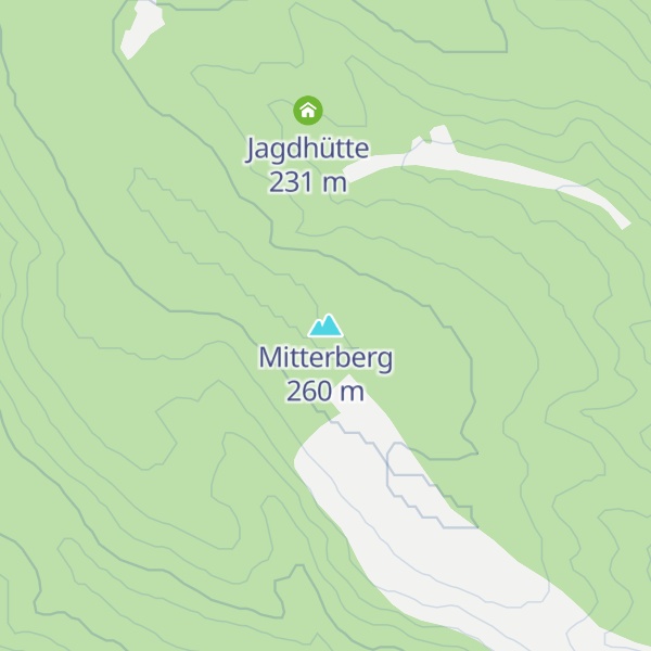 Map of Mitterberg