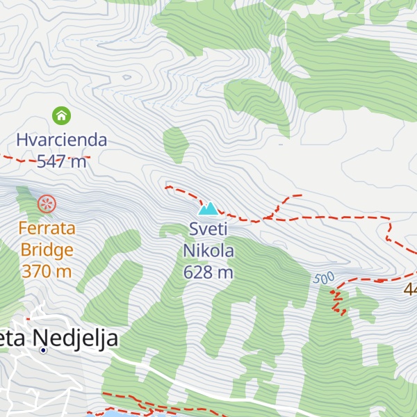 Map of Sveti Nikola