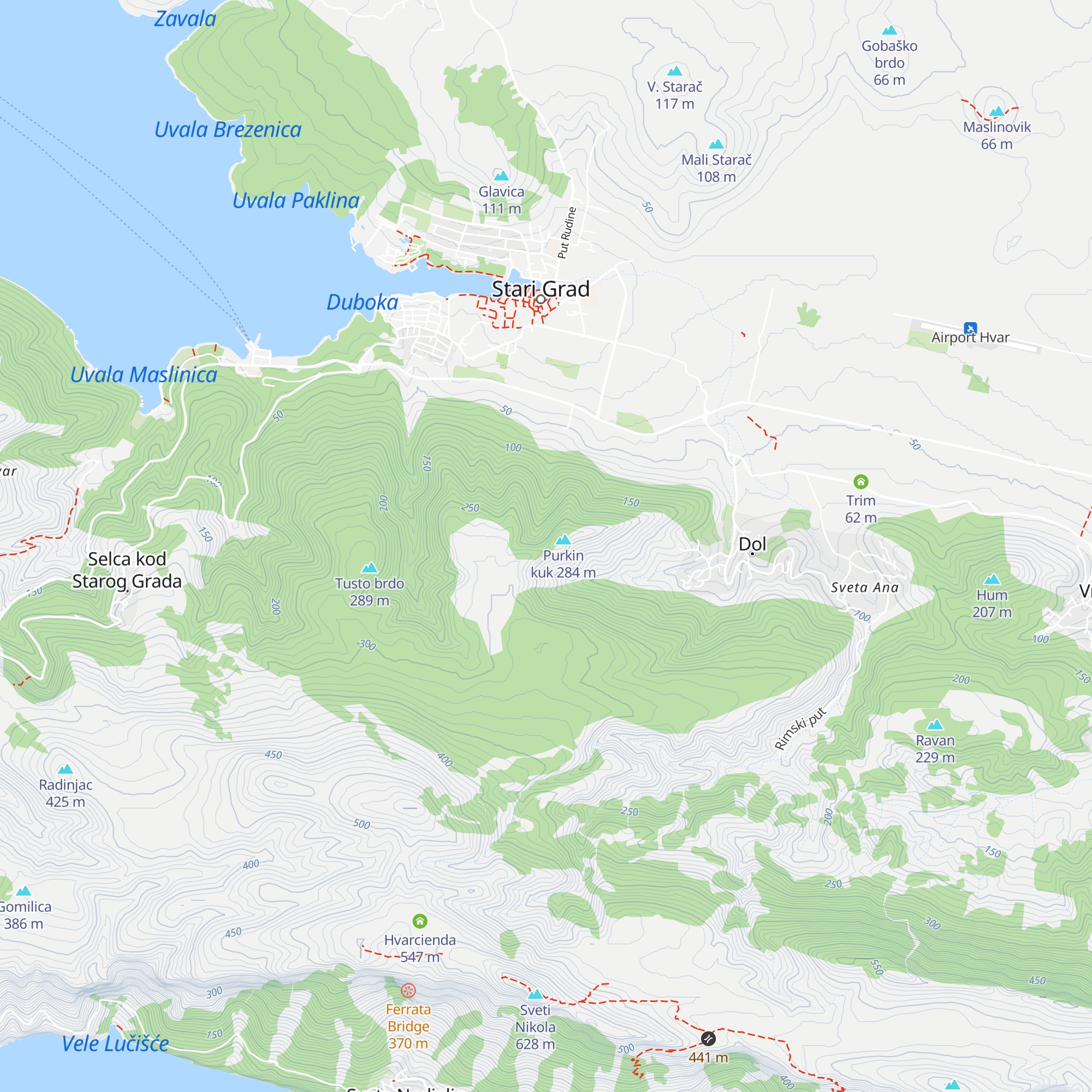 trim map