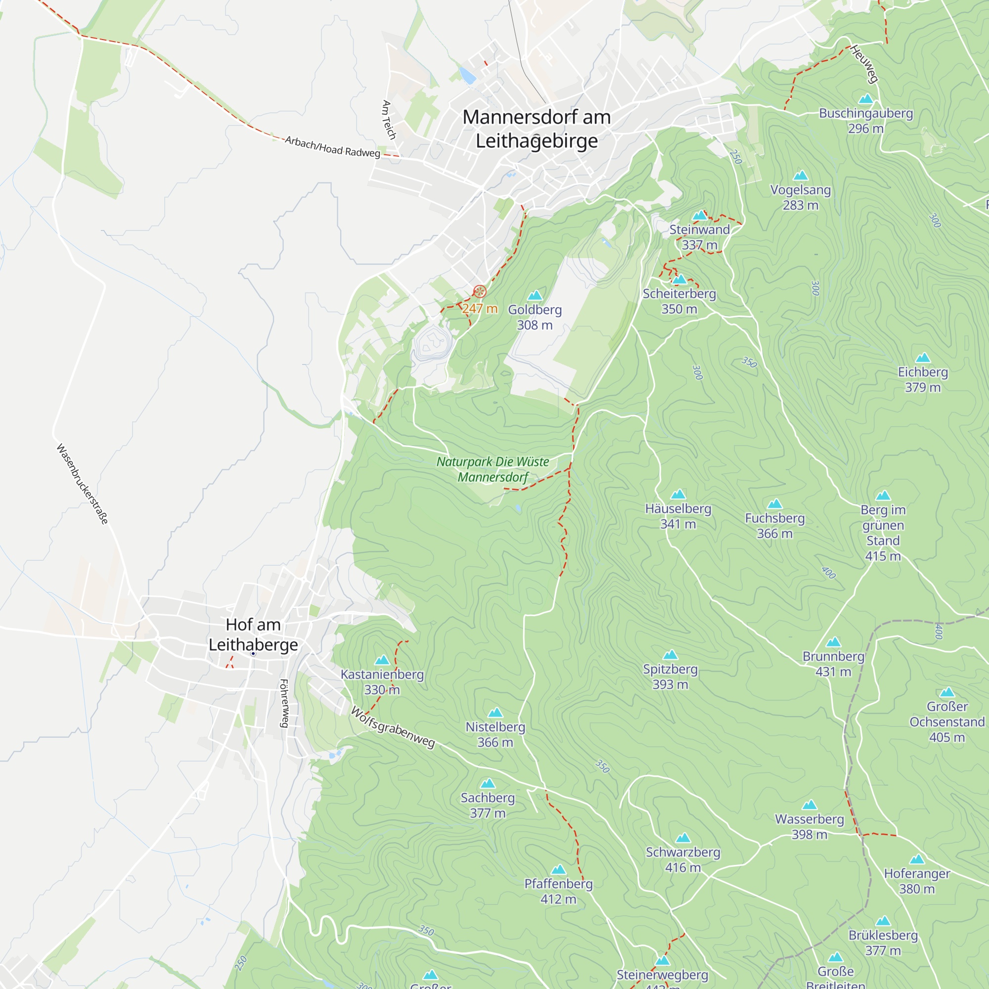 St. Anna map