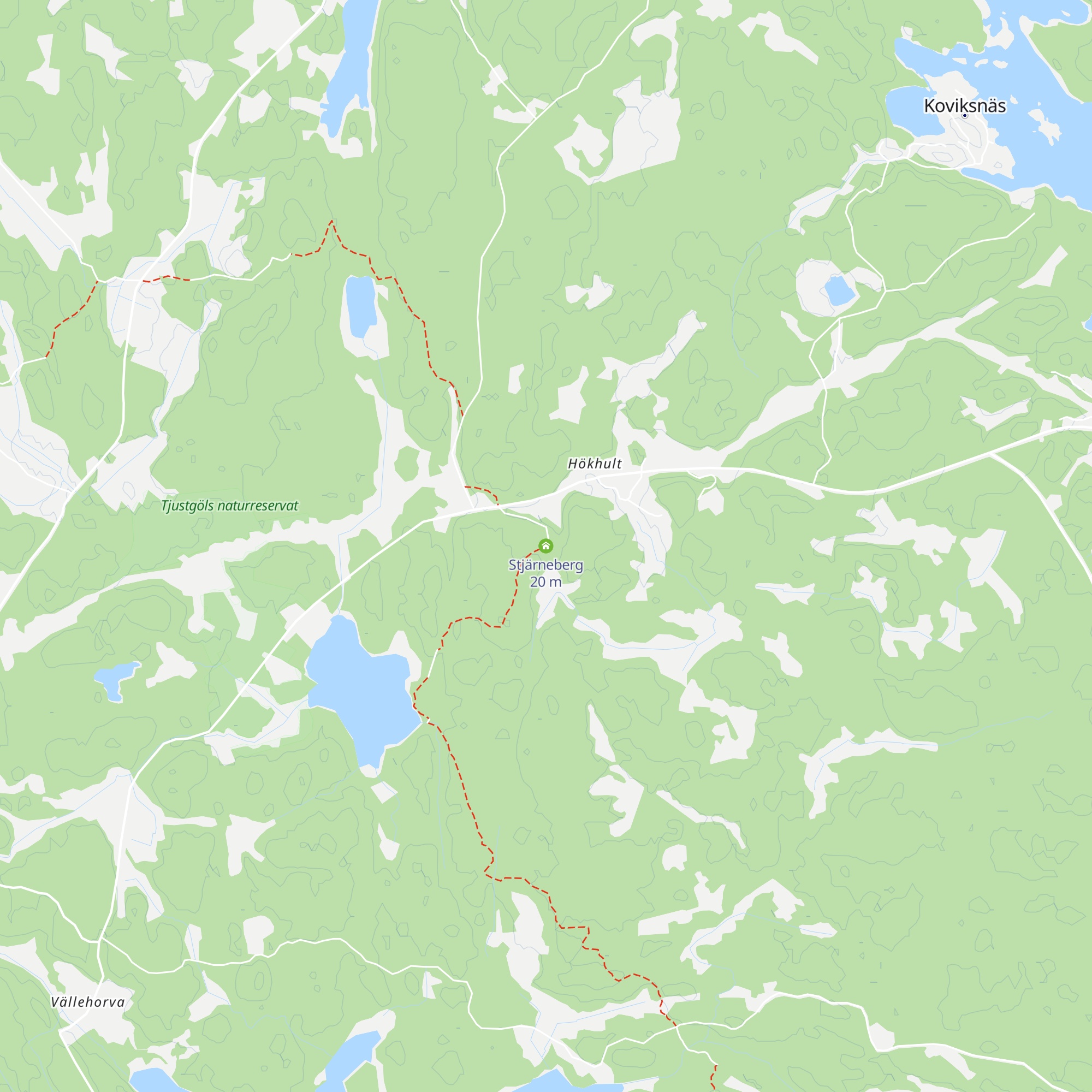 Stjärneberg map