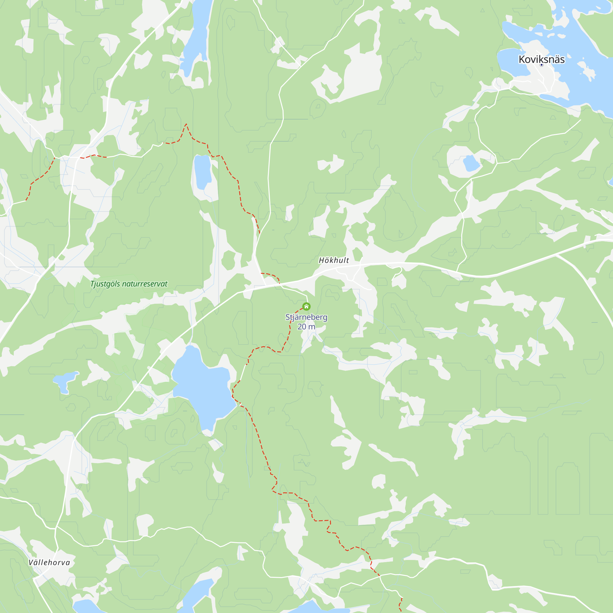 Stjärneberg map