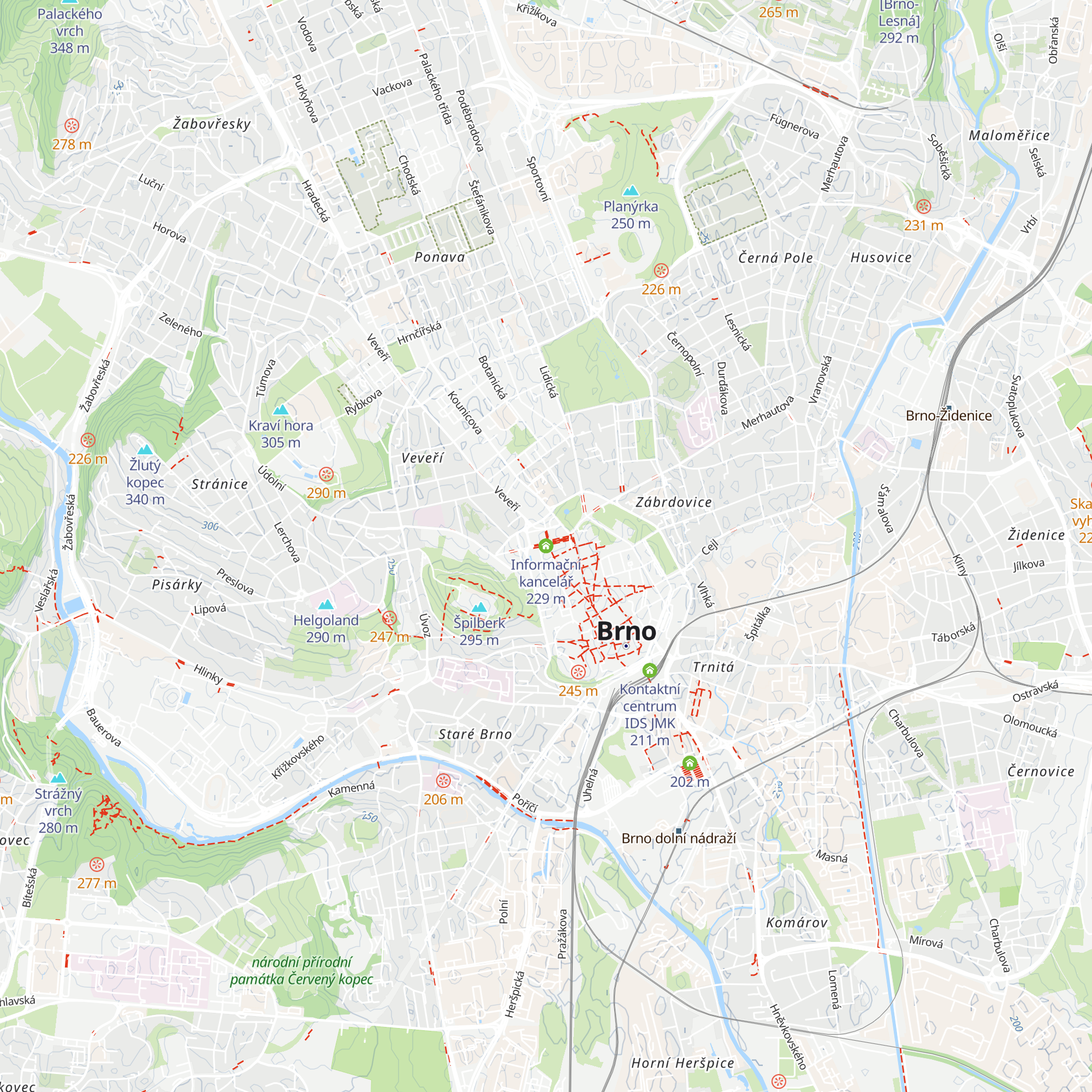 Informační kancelář map