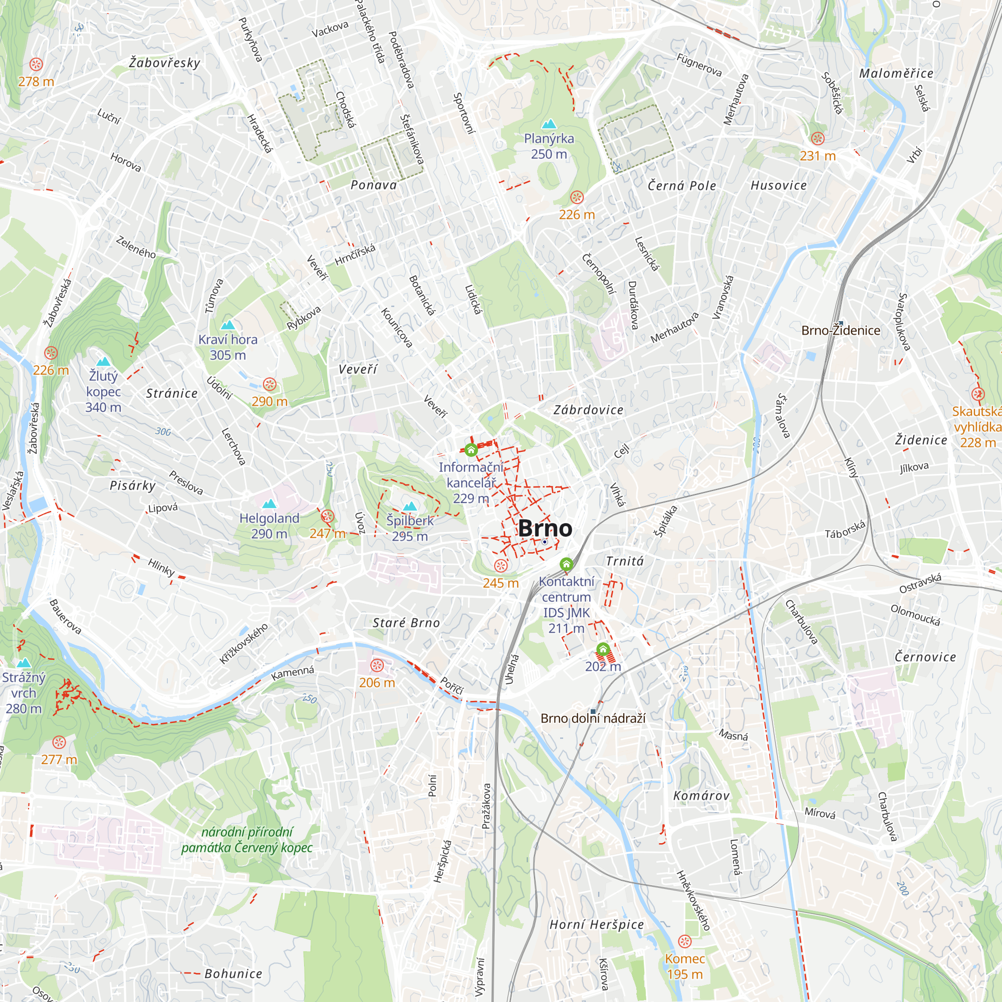 Turistické informační centrum map