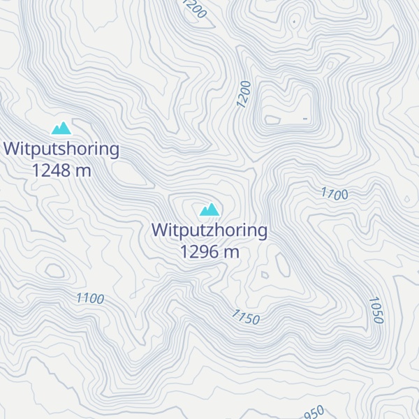 Map of Witputzhoring