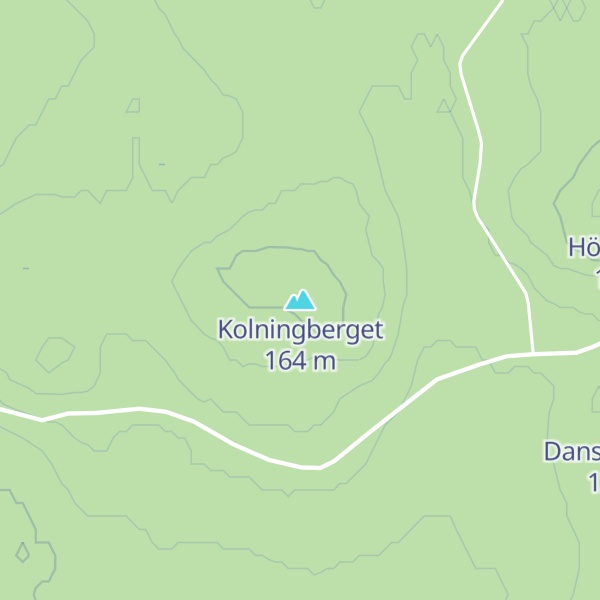 Map of Kolningberget