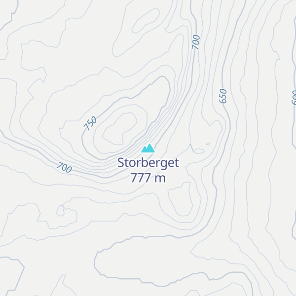 Map of Storberget