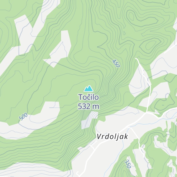 Map of Točilo