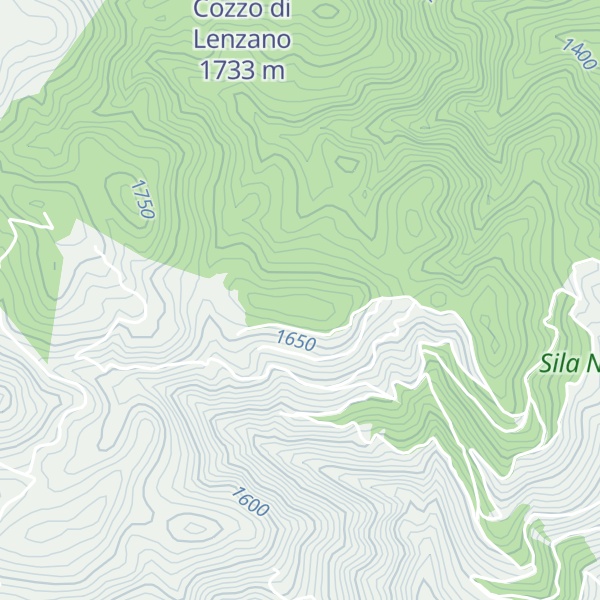 Map of Tempone del Petrone