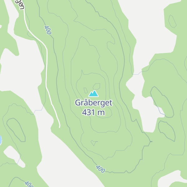 Map of Gråberget