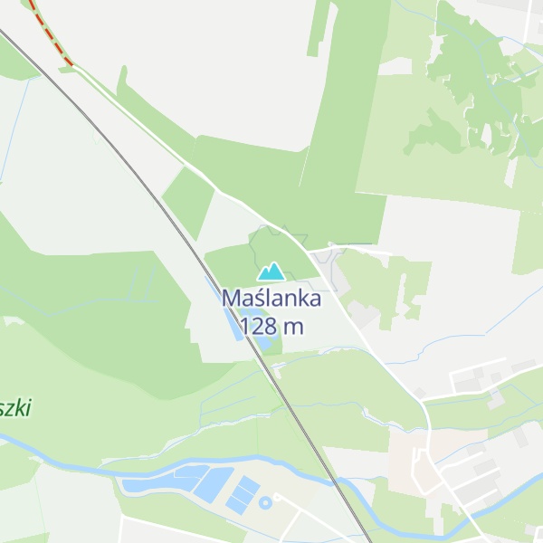 Map of Maślanka