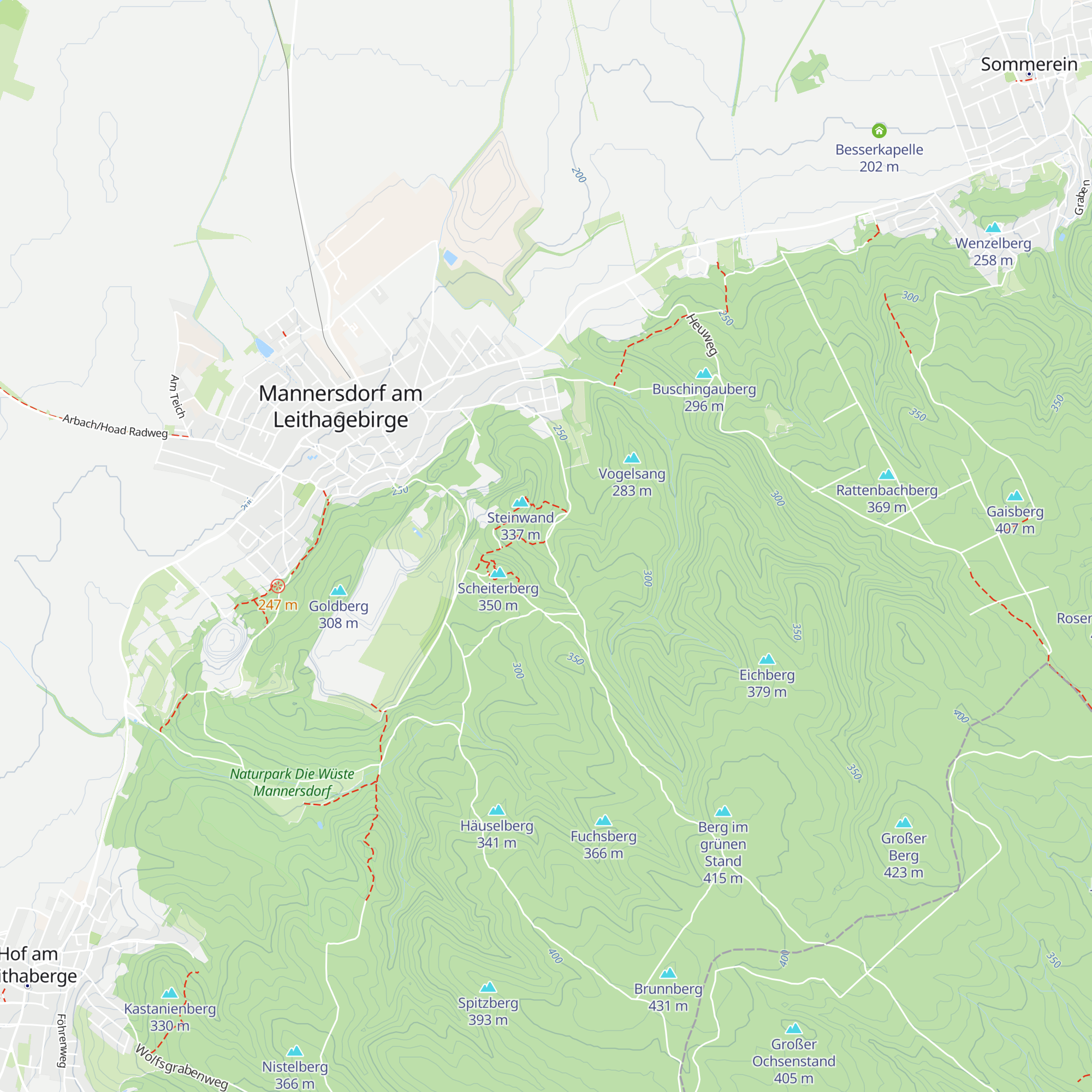 Hochfilzerhütte map