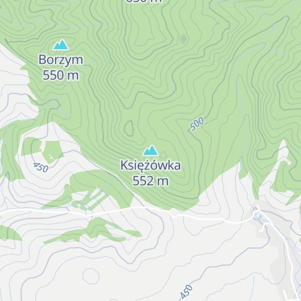 Map of Księżówka