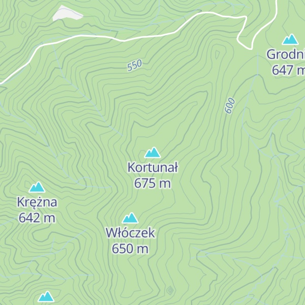 Map of Kortunał