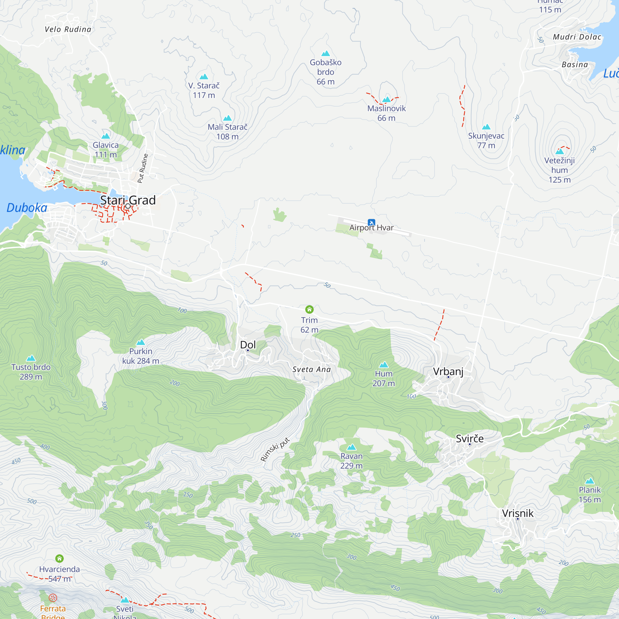Trim map