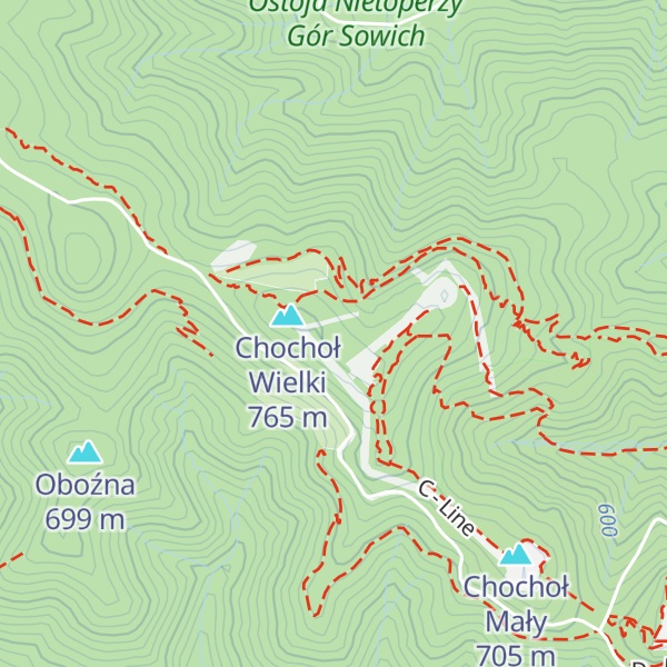 Map of Góra Stawna