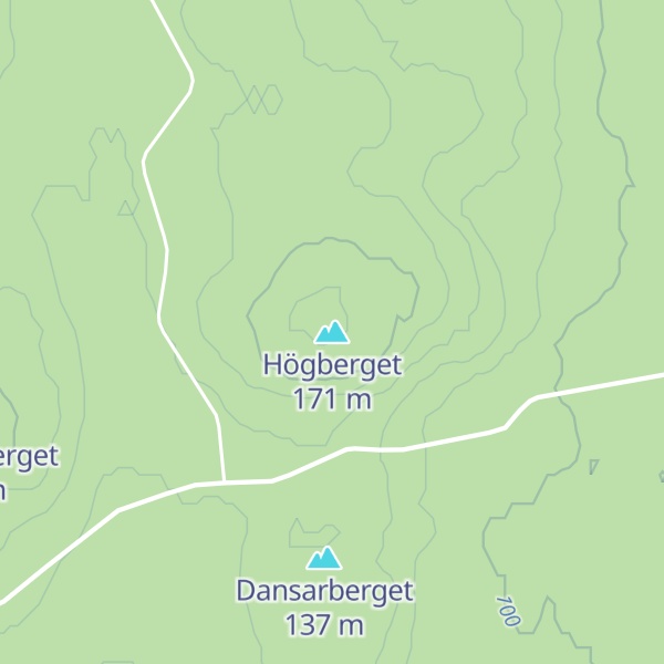 Map of Högberget