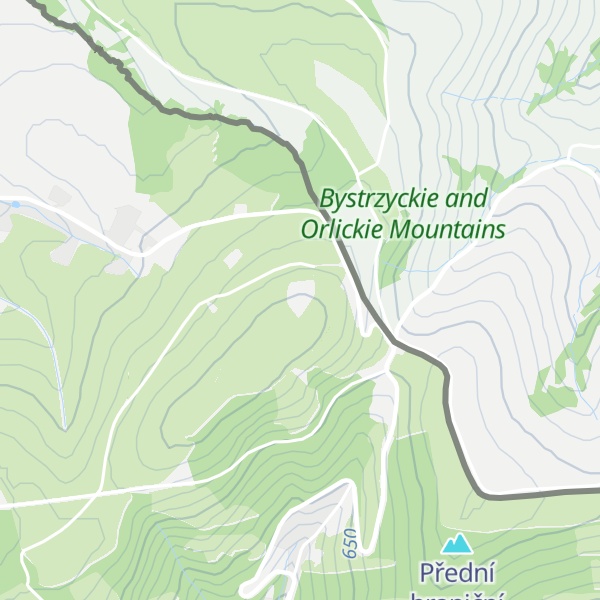 Map of Kasparova chata