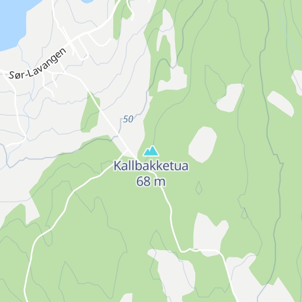 Map of Kallbakketua