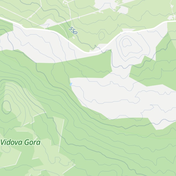 Map of Planinarska kuća Gažul
