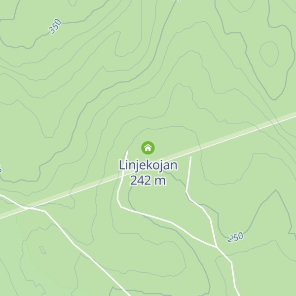 Map of Linjekojan