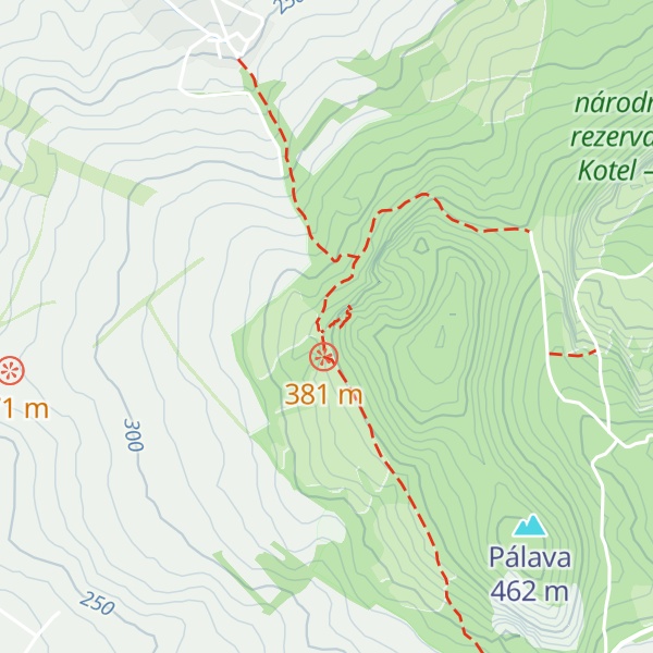 Map of Vzývající