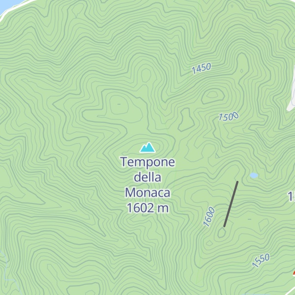 Map of Tempone della Monaca