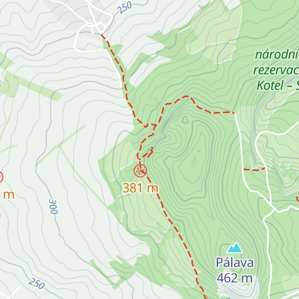 Map of Trůn
