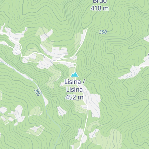 Map of Lisina / Lisina