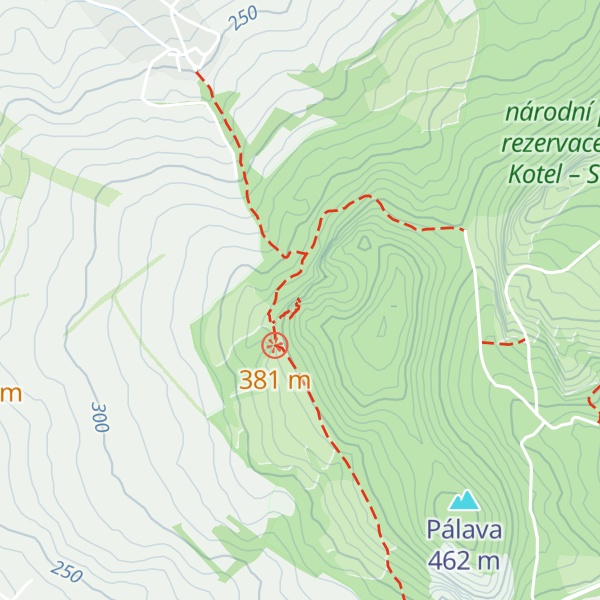 Map of Severní věž