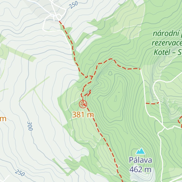 Map of Hlavní věž