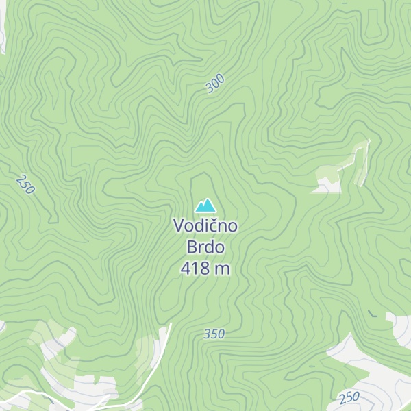 Map of Vodično Brdo