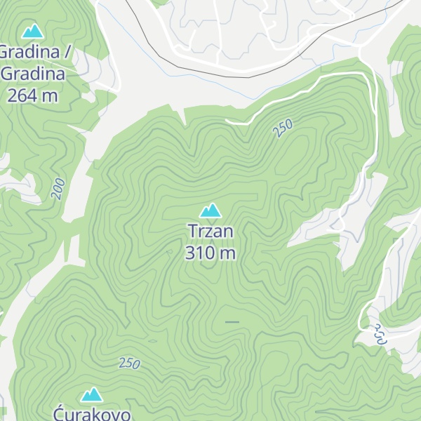 Map of Trzan