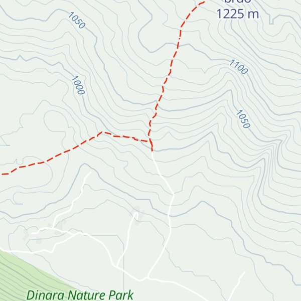 Map of Planinarska kuća Sveti Jakov