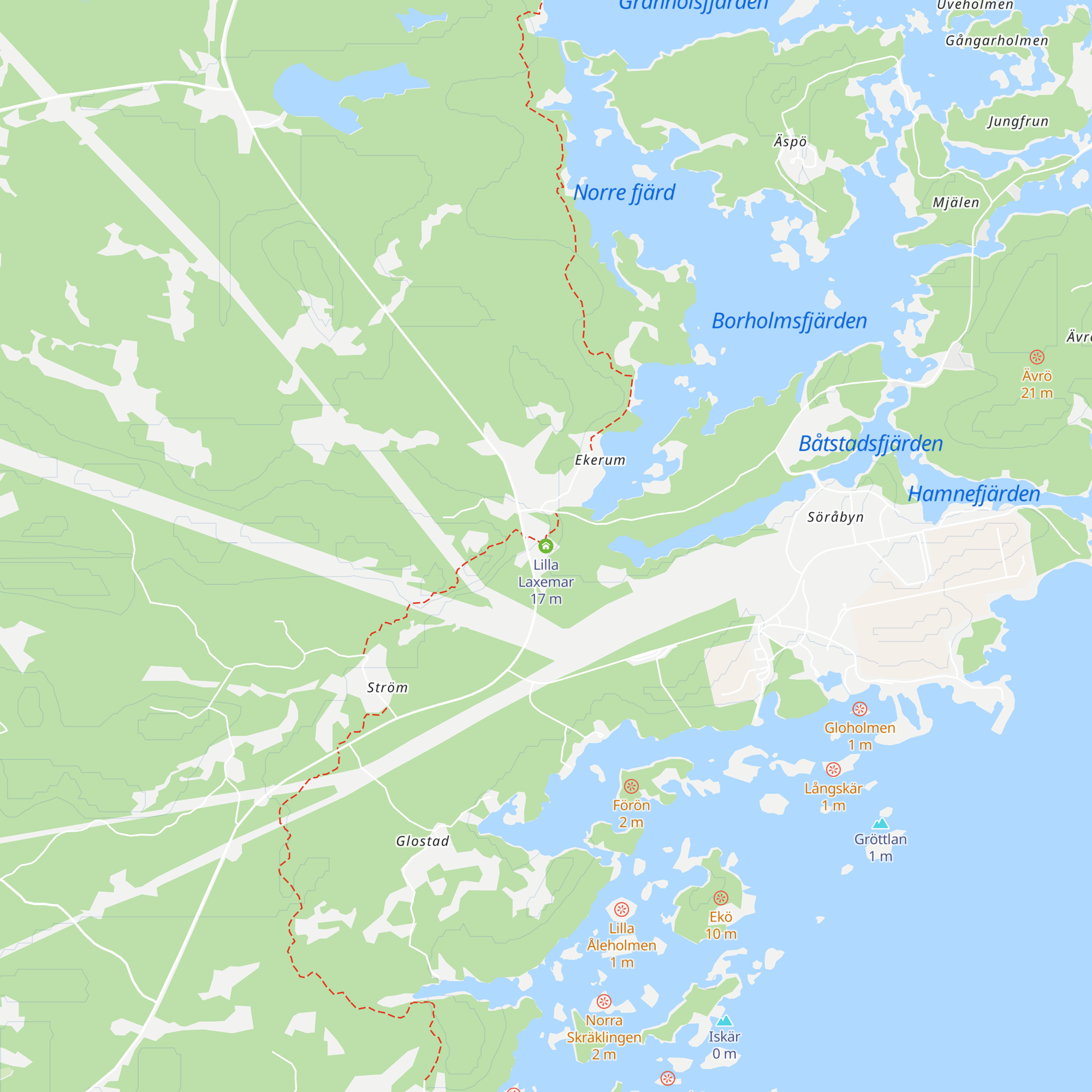 Lilla Laxemar map