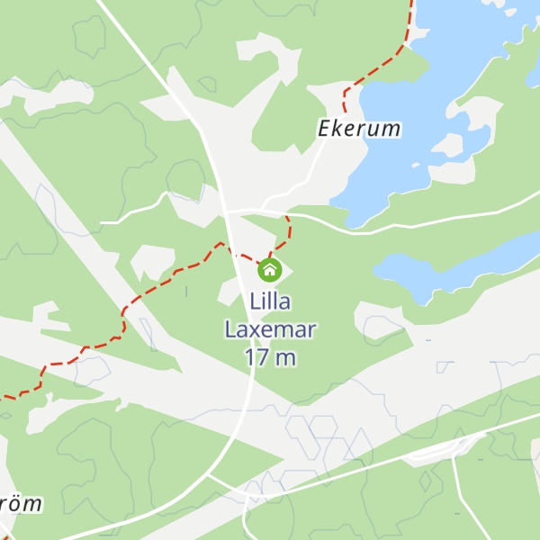 Map of Lilla Laxemar