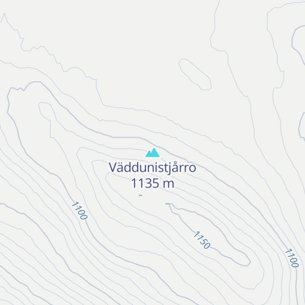 Map of Väddunistjårro