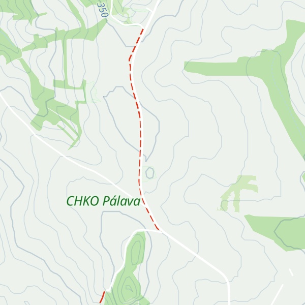 Map of Kočičí skála