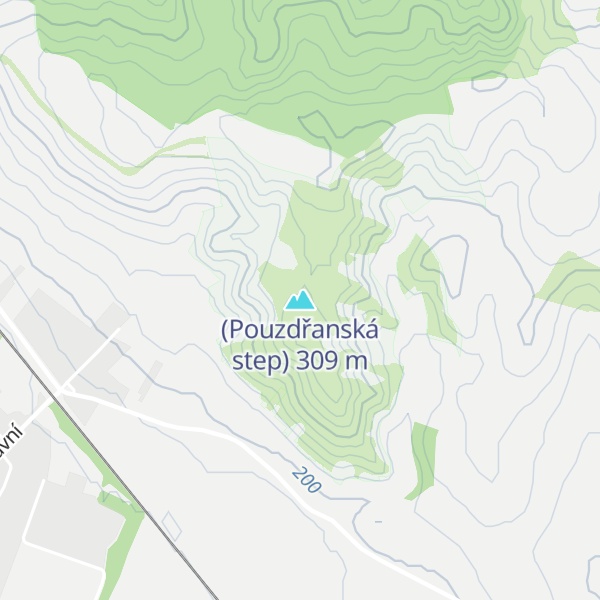 Map of (Pouzdřanská step)